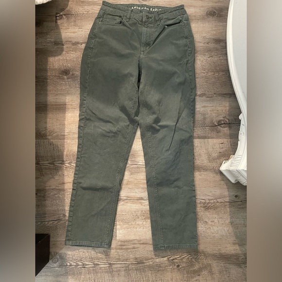 American Eagle Outfitters Pants - American Eagle Outfitters Green corduroy Chinos